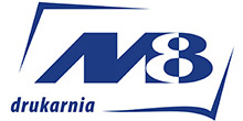 logo drukarnia M8